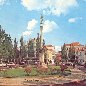 Est�tua do Bocage- Roteiro Setubal