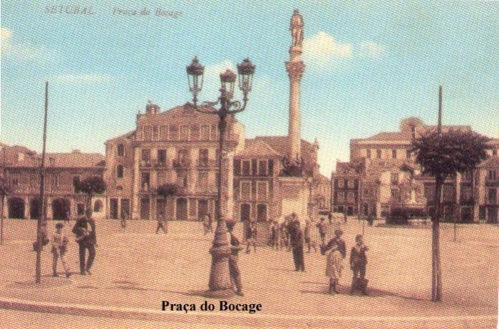 Est�tua do Bocage- Roteiro Setubal