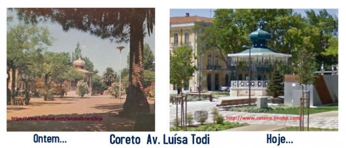 Recordar - Coreto Luisa Todi- Roteiro Setubal